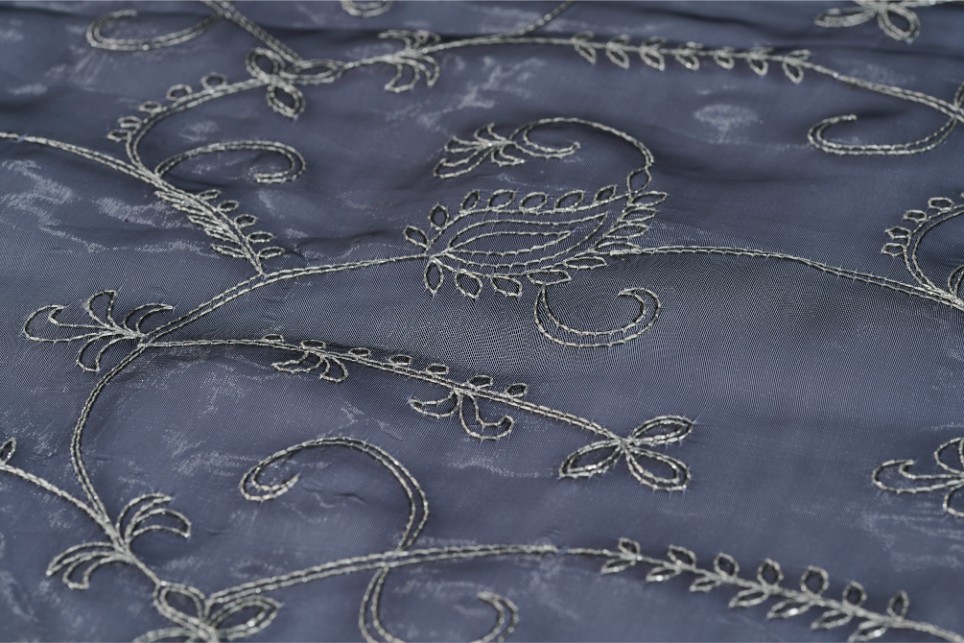 Embroidery on Chiffon - 28